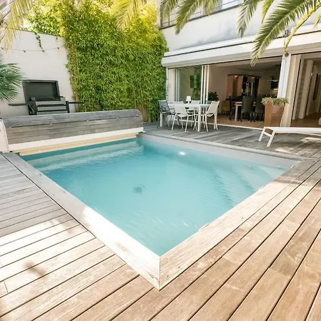 Superbe Maison D'architecte Entierement Climatisee Avec Piscine Et Professionnel Talence