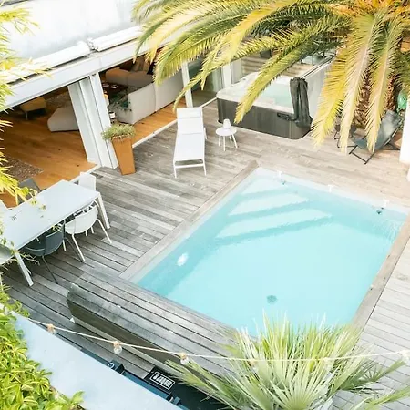 Willa Superbe Maison D'architecte Entierement Climatisee Avec Piscine Et Professionnel *
